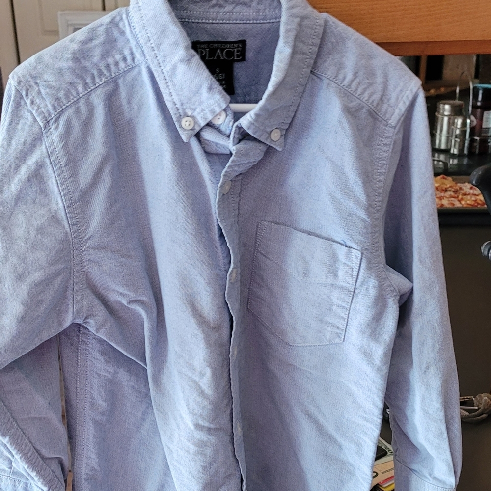 Boys size 5/6 button up